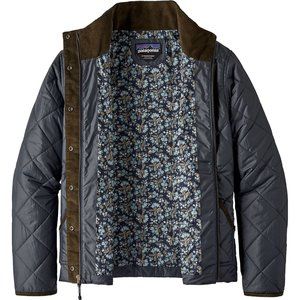 Patagonia Back Pasture Quilted Jacket - Blue Size M